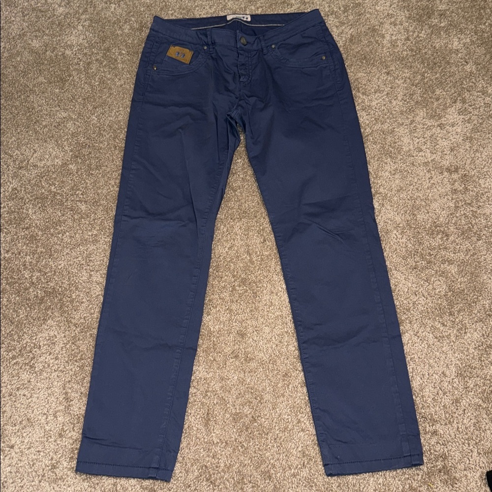 La Martina Men's Blue Trouser - size 32. O
